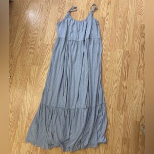 Gray Maxi Dress